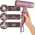 Remington AIRvive™ Haartrockner [leichter langlebiger bürstenloser Digital Motor 110.000U/min] 2 Aufsätze: Diffusor&Stylingdüse (Ionen & Anti-Frizz Technologie,12 Heiz-&Geschwindigkeitsstufen) EC8930