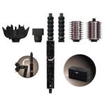 Shark FlexStyle Luftstyler & Haartrockner, Auto-Wrap-Lockenaufsatz, Ovalbürste, Konzentrator, Keine Hitzeschäden