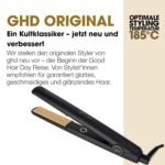 ghd original Glätteisen: Für glattes, geschmeidiges & weiches Haar, 24mm Platten, keine extremen Hitzeschäden, für alle Haartypen