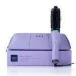 ghd Duet Föhnbürste, nass zu föhnen, ohne Hitzeschäden, 3 x mehr Volumen, 24 Stunden lang anhaltende Ergebnisse, Föhnen ohne Fizz, 50% mehr Glanz, Schwarz/Weiß