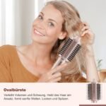 7MAGIC 7 in 1 Airstyler, Professioneller Hairstyler Set, 110000 U/Min, 1400W, Rundbürstenföhn, Lockenstab Auto-Wrap, Glätteisen, Ionen Föhn, Zum Styling, Volumisieren, Locken und Glätten, mit Reisebox