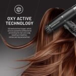 Gama Italy Professional Haartrockner iQ Lite – Leistung 1600W, 110.000 U/min – Oxy Active Technologie für Glanz und langanhaltende Farbergebnisse – Doppelter Filter – Ultraleicht 316g (Schwarz)