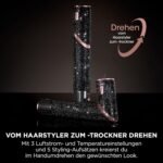 Shark FlexStyle Luftstyler & Haartrockner, Auto-Wrap-Lockenaufsatz, Ovalbürste, Konzentrator, Keine Hitzeschäden