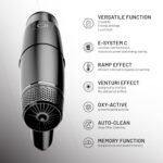 Gama Italy Professional Haartrockner iQ Lite – Leistung 1600W, 110.000 U/min – Oxy Active Technologie für Glanz und langanhaltende Farbergebnisse – Doppelter Filter – Ultraleicht 316g (Schwarz)