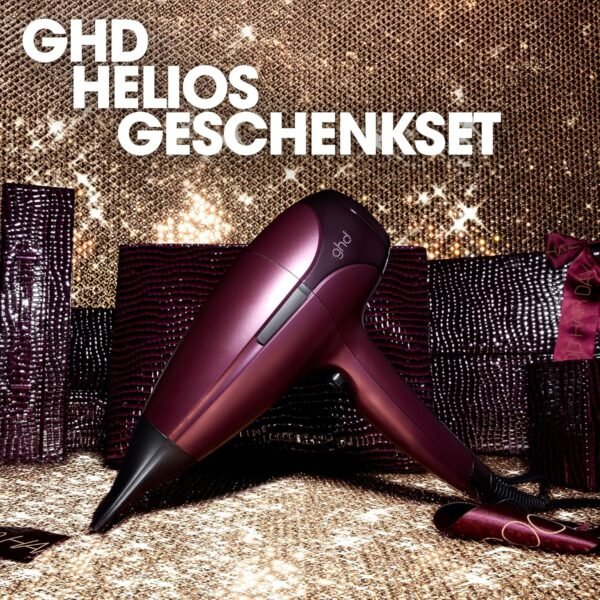 ghd helios Professioneller Haartrockner: Ultra schnelles & präzises Styling, 120 km/h Luftstrom, besonders leise, leichtgewichtig, für alle Haartypen