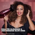 ghd helios Professioneller Haartrockner: Ultra schnelles & präzises Styling, 120 km/h Luftstrom, besonders leise, leichtgewichtig, für alle Haartypen
